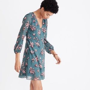 Madewell Marguerite Dress in Butterfly Garden